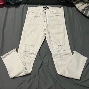 Flying Monkey Platinum White Denim